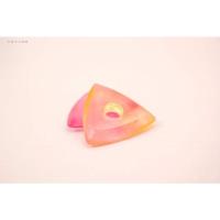 有防滑孔/磨砂(抛光私信客服 手工拨片 /桃花源/Future Relics拨片6mm电吉他 贝斯速弹磨砂防滑