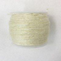 白色 细麻线1毫米彩色麻绳 幼儿园手工diy 装饰绳子制作花瓶材料100米