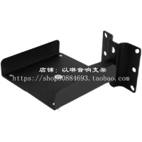 黑色小号一对 音箱壁挂支架监听音箱架子环绕音响壁架HIFI书架音箱吊架(一对)