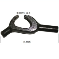 黑色铸钢小卡子 大小货车扒胎补胎工具维修真空胎专用拆装轮胎手动扒装胎加厚大耙