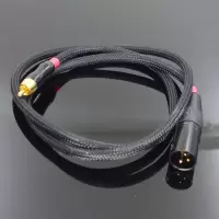 公头 一根的价格 公头 一根的价格 1米 RCA转XLR 莲花转卡侬/非平衡转平衡/有源监听音箱线/惠威X4音频线