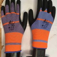 L823颜色随机12付装 均码 手套劳保防护星桥L823弹力王乳胶发泡耐磨防滑舒适工地手套男女款