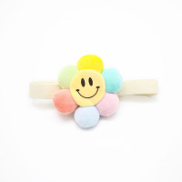 太阳花1对2个 窗帘绑带卡通窗帘扣一对简约现代挂球配件辅料可爱公仔束带绑绳
