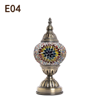 400-E04 马赛克手工diy材料包土耳其琉璃灯饰暖场彩色玻璃灯制作团建礼物