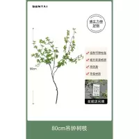 80cm吊钟树枝 日本吊钟植物仿真绿植造景马醉木仿真树仿生假绿植装饰盆栽干树枝