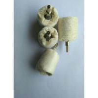 柱型布轮磨头40*40mm 抛光布轮磨头 镜面抛光轮 白首饰布轮 6mm柄布轮磨头 带柄棉布轮