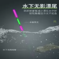 5目水无影-DQ001[吃铅1克] 酷炫冷光-1支装[试用] 七星彩鱼漂浮漂套装夜光浮漂七星漂夜光鱼漂加粗醒目鲫鱼白条两