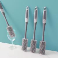 洗杯子神器杯刷杯刷无死角家用长柄硅胶奶瓶刷杯子神器茶水杯刷子