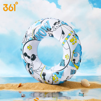 蓝色 361度儿童游泳圈男女童宝宝学游泳装备腋下初学者防漏加厚救生圈