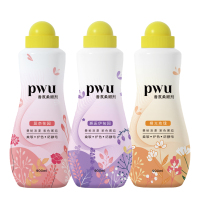 莫奈花园 900ml PWU柔顺剂衣物洗衣护理液香氛持久留香洗衣防静电900ml