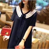 孕妇款 M 孕妇连衣裙夏季时尚孕妇装夏套装哺乳衣外出辣妈款减龄遮肚不显怀