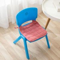 西瓜红 25*25 幼儿园小学生教室防滑椅垫餐椅凳子屁股座垫宝宝小坐垫儿童椅子垫