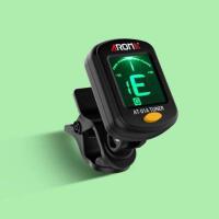 黑色 AROMA阿诺玛吉他调音器尤克里里小提琴贝斯通用电子校音器