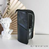 立式化妆刷包1个-无LOGO 立式化妆刷包网状化妆刷眉笔收纳筒大容量旅行便携防尘收纳包