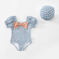 图片色 90cm 宝宝泳衣女童连体可爱洋气游泳衣小女孩速干温泉沙滩儿童泳装韩版