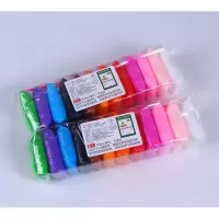 超轻粘土12色单包 0g DIY儿童超轻粘土玩具12色24色36色学生安全橡皮泥超轻黏土 太空泥