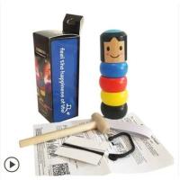 打不倒小木人网红-A46 均码 不倒翁玩具 同款魔术道具打不到的小人打不倒的小人儿玩具