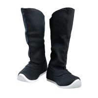 黑色 偏小需拍大一码 40 汉服皂靴男乌衣巷原创帆布薄千层胶底防水非古装内增高女古风长靴