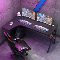 电竞桌台式电脑桌家用书桌专业游戏电竞桌椅组合套装双人超大桌子