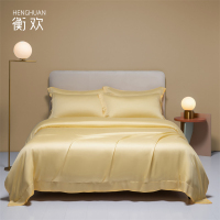 衡欢(HENGHUAN)床上用品简约纯色长绒棉全棉八件套1.2床用 RZ-DJT04/套