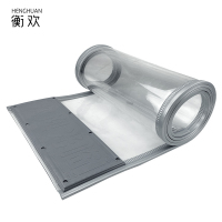 衡欢(HENGHUAN)磁铁自吸pvc透明塑料挡风帘子灰色带配重片RZ-CL07/片