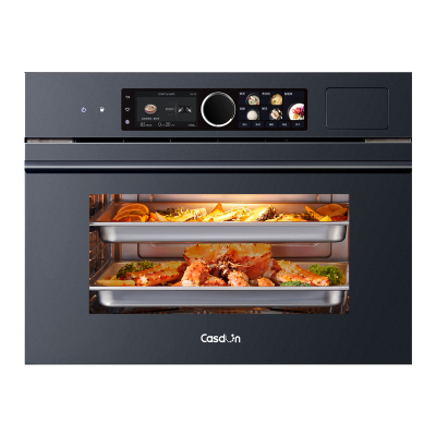 CASDON凯度GEMAX高端旗舰定制版嵌入式烤箱 家用电蒸炉 内嵌式蒸烤箱一体机大容量