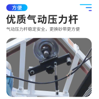 手推砂带机工业级不锈钢板金属铸件焊缝平磨氧化除锈打磨抛光机