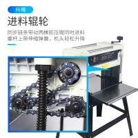 木工高速压刨机电刨小型台式单面多功能压刨床家用电动刨板机