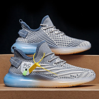 夏季透气2022新款莆田男鞋飞织运动休闲网鞋网面男士椰子百搭潮鞋