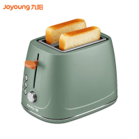 九阳(Joyoung)烤面包机多士炉馒头片机全自动家用小型吐司机不锈钢烘烤小型早餐三明治KL2-VD920(绿)