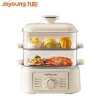 九阳(Joyoung)电蒸锅 电煮锅蒸蛋器蒸鱼锅蒸玉米多功能锅家用电锅蒸包子锅电热锅三层大容量多用途锅GZ175