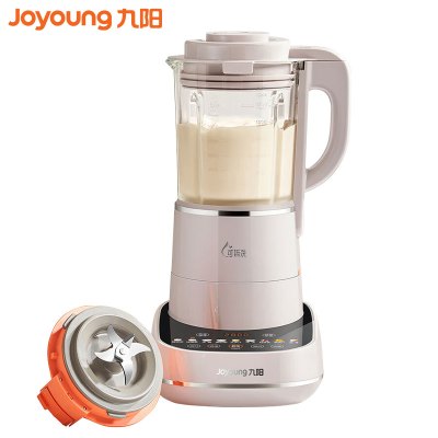 九阳(Joyoung)轻音破壁机 可拆易清洗 家用榨汁机 豆浆机 多重降噪 高温清洗 热烘除菌 破壁机L18-P660