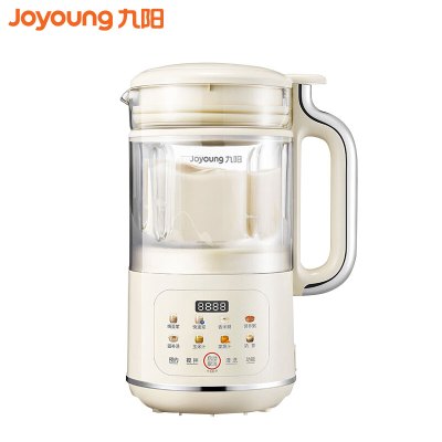 九阳(Joyoung) 破壁机1.2L家庭容量豆浆机 快速浆8大功能预约时间可做奶茶一键清洗料理机DJ12X-D360