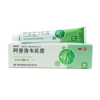 美尔杰 阿昔洛韦乳膏 20g 皮肤外用带状疱疹感染单纯疱疹扁平疣