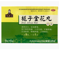 复盛公 栀子金花丸 9g*5袋 清热解毒 凉血泻火 咽喉肿痛 牙龈肿痛