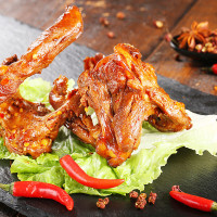 百草味/鸭锁骨甜辣味140g*40袋