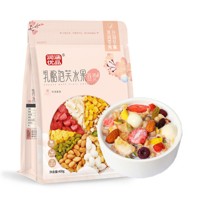 润涵水果乳酪泡芙燕麦400g