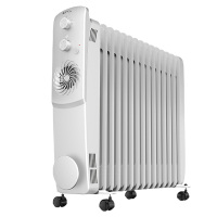 艾美特(AIRMATE)取暖器/电暖器家用/电热油汀/电暖气片15片复合暖风机烤火炉HU1526-W1