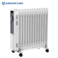 艾美特(Airmate)取暖器电暖器家用宿舍卧室电热油汀电暖气片13片烤火炉WU13-X3