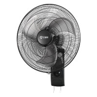 艾美特(Airmate)壁扇壁挂式电风扇家用工业商用大风量18吋大功率金属扇叶牛角扇叶挂壁电扇机械双拉绳FW4518A