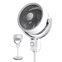 艾美特(AIRMATE)空气循环扇大风量3D摇头电风扇家用台式落地扇升级加高换气轻音柔风小风扇 FA18-X115