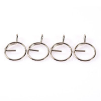 cold archery 弹簧快拆Q挂不锈钢钥匙圈户外吊扣护指甲EDC挂扣金属背包扣小钢圈 10个装