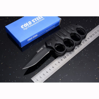 拳套折刀指虎拳扣刀折刀铁拳头拳套四指拳环防护武器拳扣铁莲花手撑子多功能小刀防卫刀战术刀