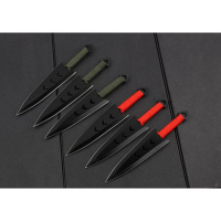 令箭直刀 手工刀绑腿潜水刀 创意工具刀 儿时梦想 创意工具刀 户外直刀 野外生存随身刀具 飞镖飞刀(6支装)