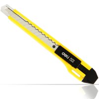 Deli 得力2031 小号带金属护套美工刀 颜色随机