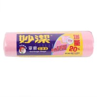 妙洁 增厚平底垃圾袋中号( 45cm*50cm*36只装)颜色随机