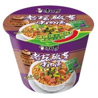 康师傅经典桶老坛酸菜牛肉面119g