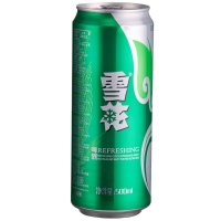 雪花清爽听装啤酒500ml