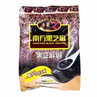 [国家科技进步奖技术]南方黑芝麻原味黑芝麻糊600g袋装即食冲饮冲调营养早餐代餐粉