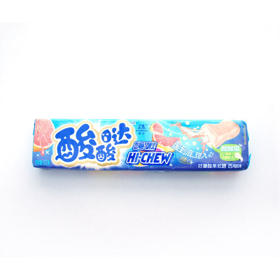 森永 嗨啾酸酸哒果汁软糖 57g 西柚味